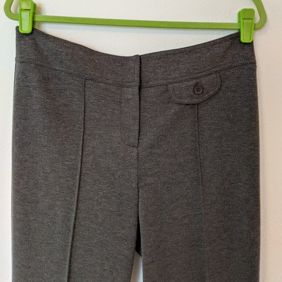 Work! Heather Grey Ponte Pants - Picture 2 of 6